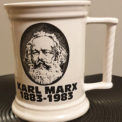 101162 Mug KARL MARX 1883-1983  £15.00